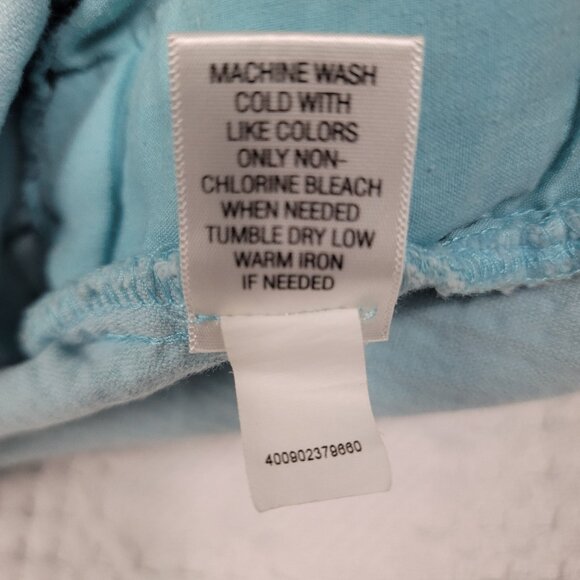 Croft & Barrow women's shirt corduroy shacket side pockets‎ pastel mint size S - Picture 10 of 15